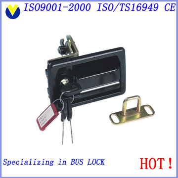 Security Protects Storehouse Bus Door Lock